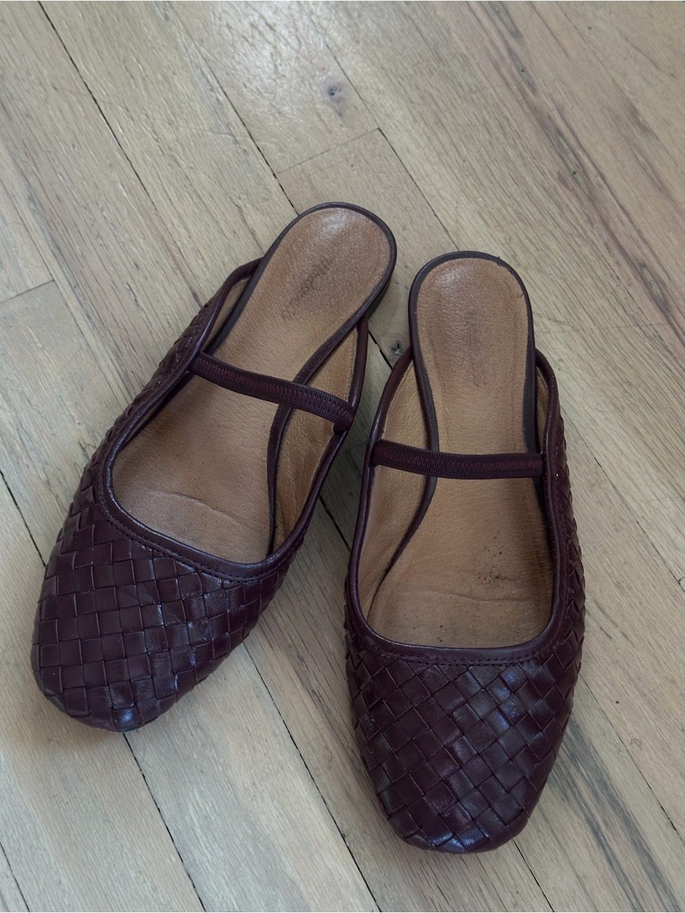 Madewell leather Mary Jane mule, size 8
